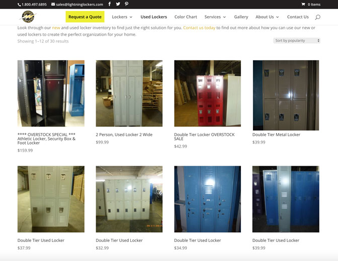 ecommerce website design